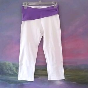 💐Cozy Orange Capri Leggings